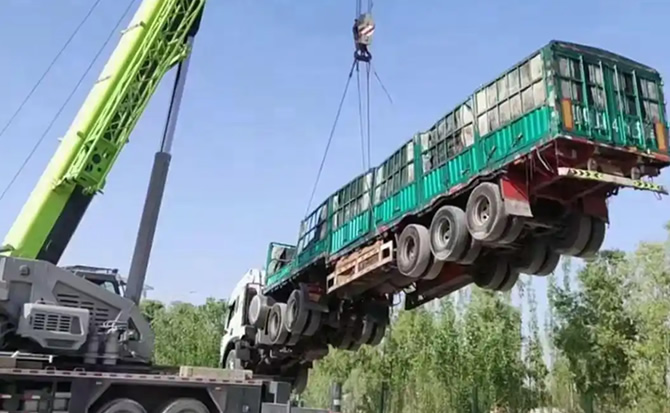 永新道路脱困救援案例